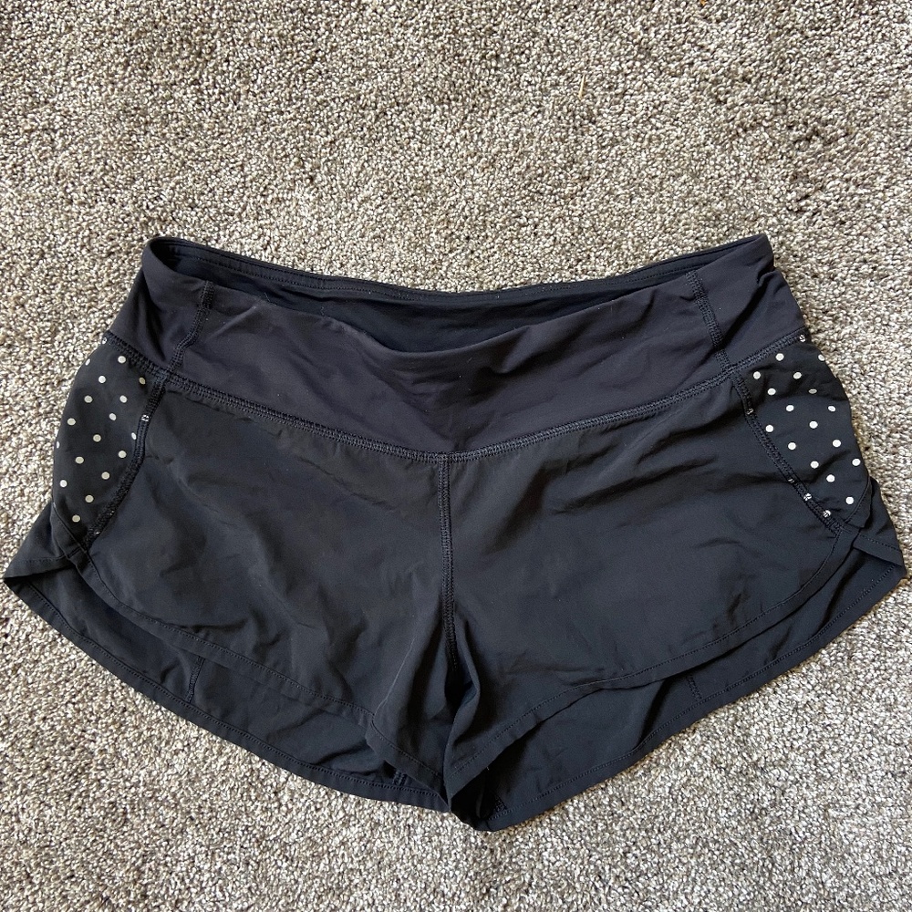 Lululemon speed up shorts size 6
